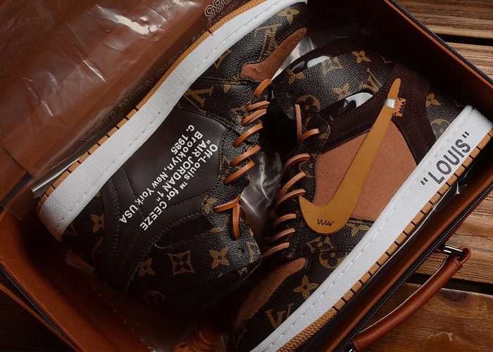 air jordan 1 high "off-L**is l***v" - 554724 555